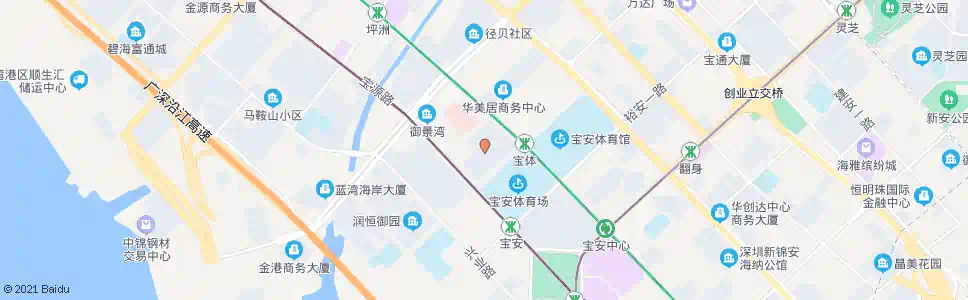 深圳幸福海岸_公交站地图_深圳公交_妙搜公交查询2025