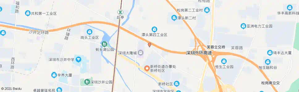 深圳鹏通物流_公交站地图_深圳公交_妙搜公交查询2025