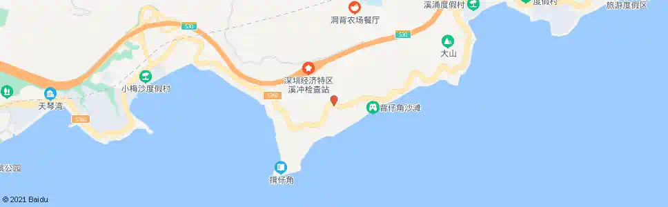 深圳华侨墓园西_公交站地图_深圳公交_妙搜公交查询2025