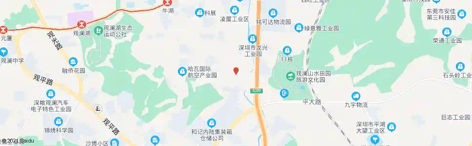 深圳黄背坑路口_公交站地图_深圳公交_妙搜公交查询2025