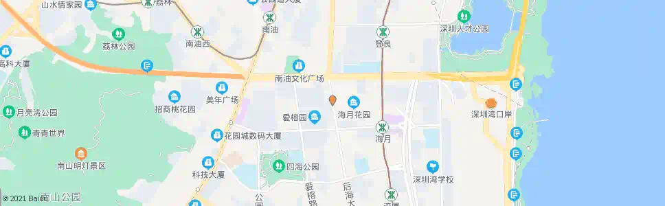 深圳海月花园_公交站地图_深圳公交_妙搜公交查询2025