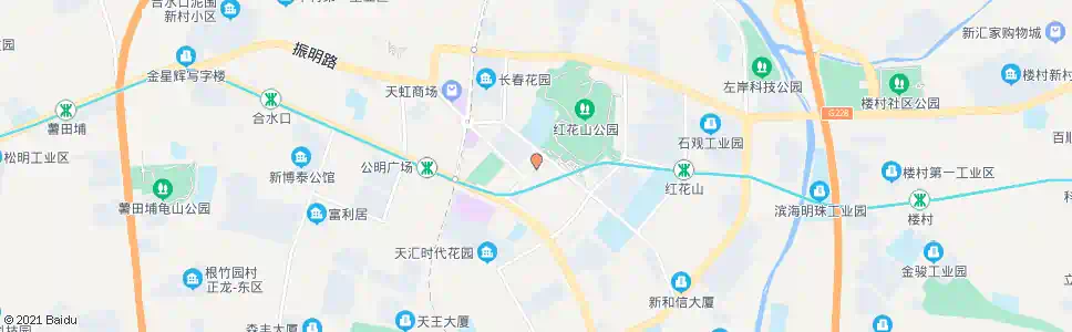 深圳公明中心换乘站1_公交站地图_深圳公交_妙搜公交查询2025