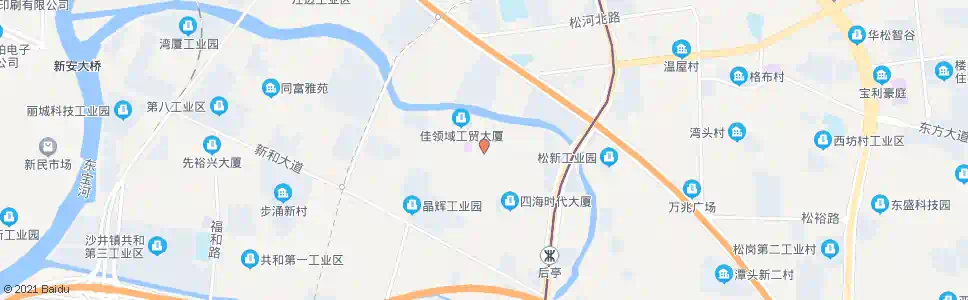 深圳后亭社区_公交站地图_深圳公交_妙搜公交查询2025