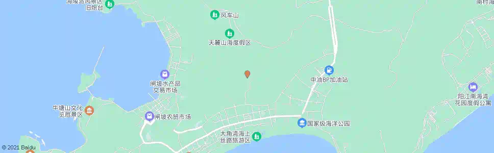 阳江那西路口_公交站地图_阳江公交_妙搜公交查询2025