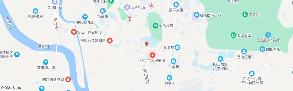 阳江东山路口_公交站地图_阳江公交_妙搜公交查询2025