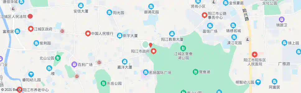 阳江县保健院_公交站地图_阳江公交_妙搜公交查询2025