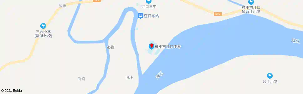 阳江市职中路口_公交站地图_阳江公交_妙搜公交查询2025