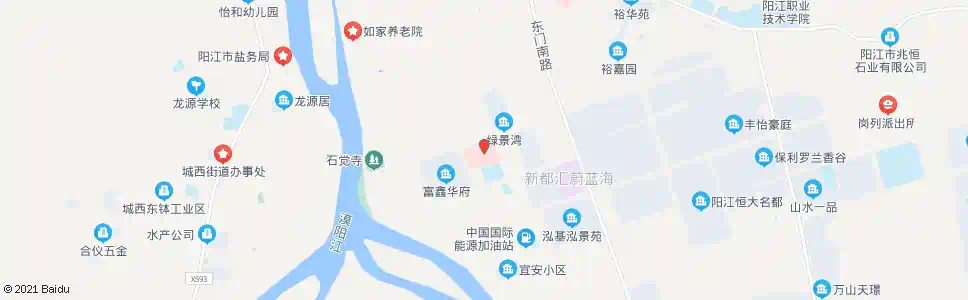 阳江市保健院(分院)_公交站地图_阳江公交_妙搜公交查询2025