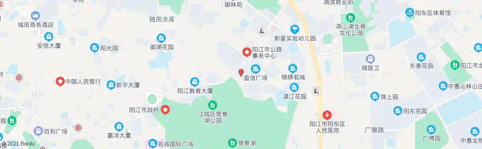 阳江电信大楼_公交站地图_阳江公交_妙搜公交查询2025