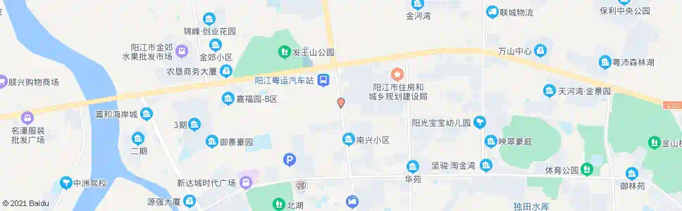 阳江西平北路口_公交站地图_阳江公交_妙搜公交查询2025