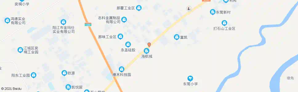 阳江十八子总部_公交站地图_阳江公交_妙搜公交查询2025