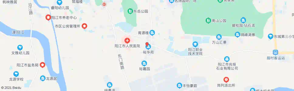 阳江城南客运站_公交站地图_阳江公交_妙搜公交查询2025