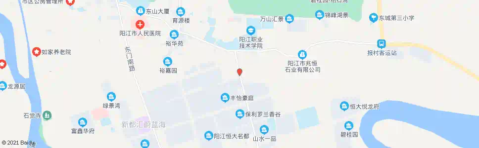 阳江下军塘_公交站地图_阳江公交_妙搜公交查询2025