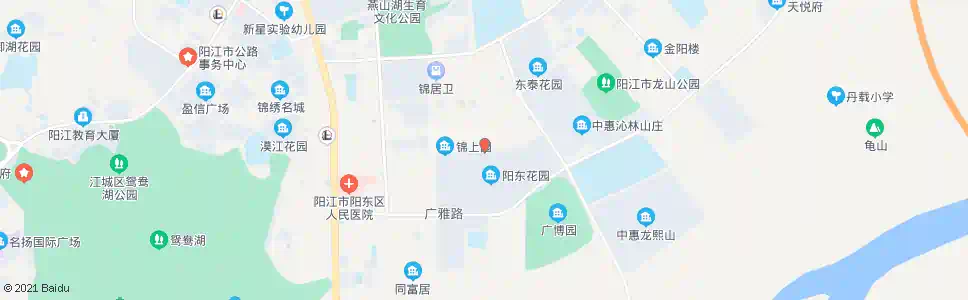 阳江福安路_公交站地图_阳江公交_妙搜公交查询2025