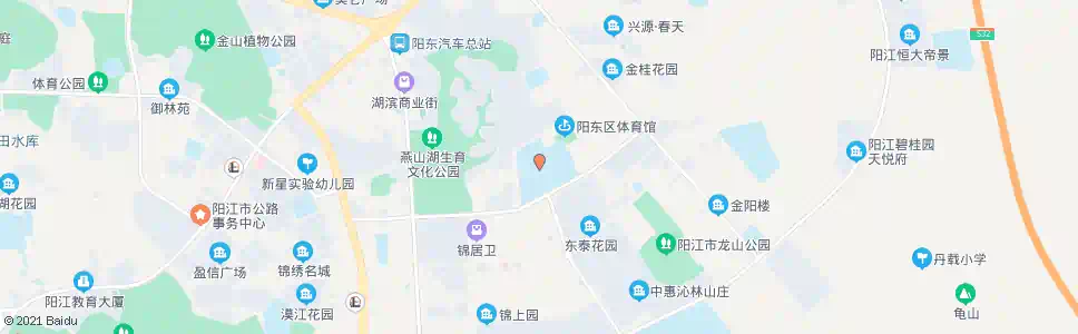 阳江阳东一中_公交站地图_阳江公交_妙搜公交查询2025