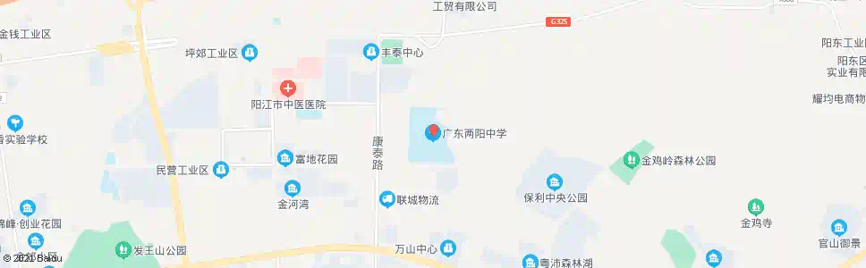 阳江两阳中学_公交站地图_阳江公交_妙搜公交查询2025