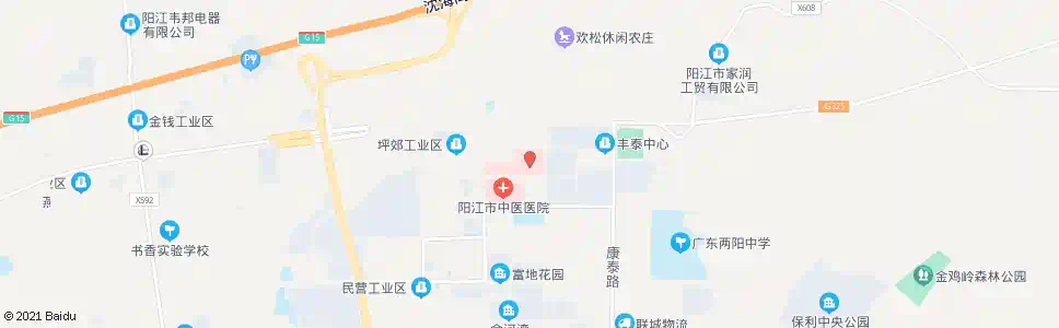 阳江阳江市公共卫生医院_公交站地图_阳江公交_妙搜公交查询2025