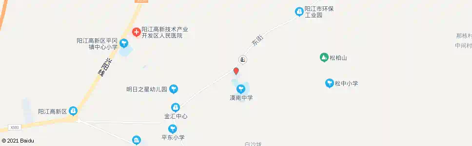 阳江平冈圩_公交站地图_阳江公交_妙搜公交查询2025