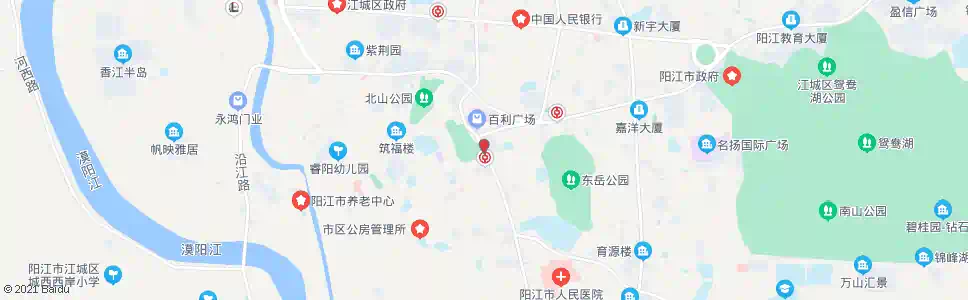 阳江阳光家园_公交站地图_阳江公交_妙搜公交查询2025