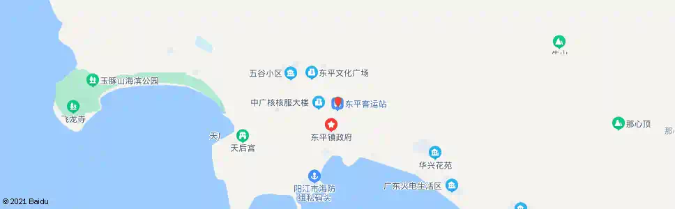 阳江东平配客点_公交站地图_阳江公交_妙搜公交查询2025