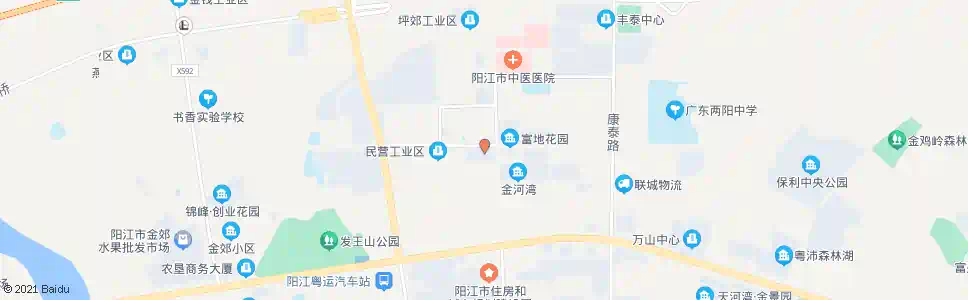 阳江江城公安分局_公交站地图_阳江公交_妙搜公交查询2025