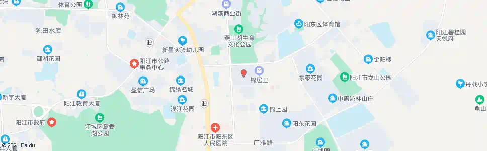 阳江喜之朗西侧_公交站地图_阳江公交_妙搜公交查询2025