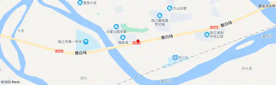 阳江沙格_公交站地图_阳江公交_妙搜公交查询2025