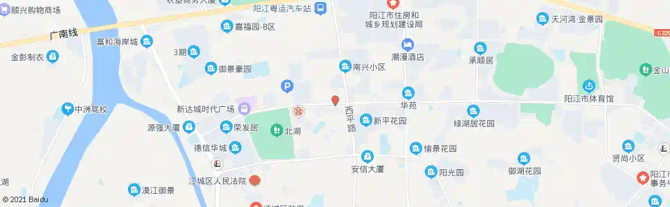阳江新江雅苑_公交站地图_阳江公交_妙搜公交查询2025