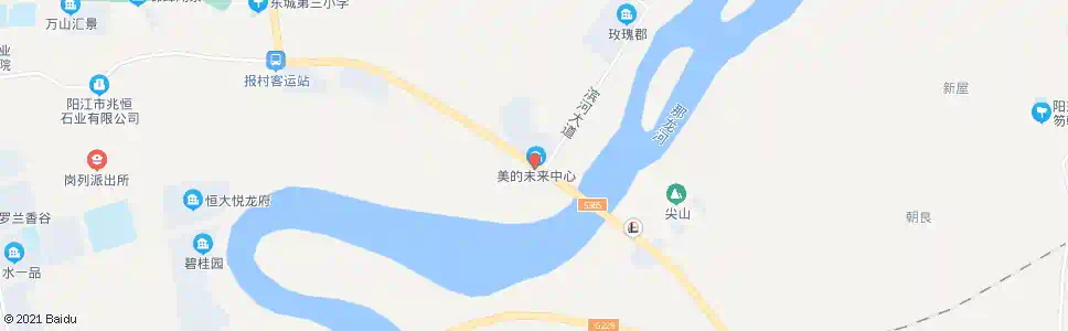 阳江尖山_公交站地图_阳江公交_妙搜公交查询2025