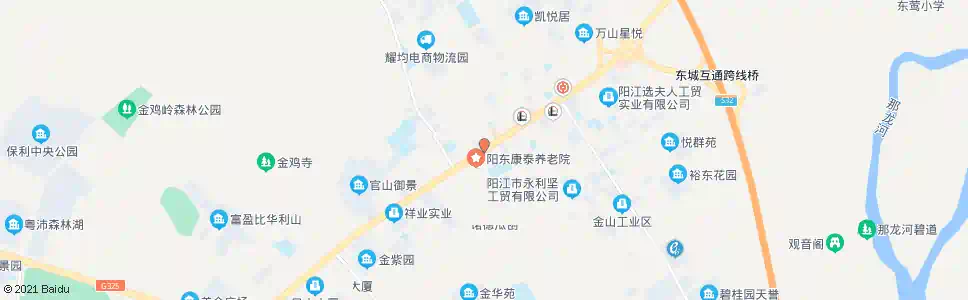 阳江乾丰雅苑_公交站地图_阳江公交_妙搜公交查询2025
