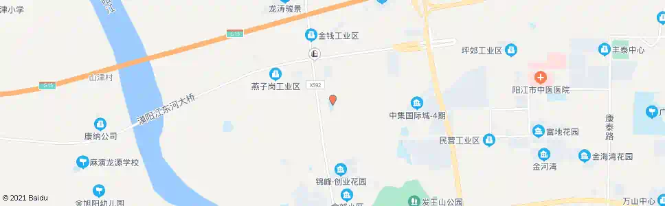 阳江新力厂_公交站地图_阳江公交_妙搜公交查询2025