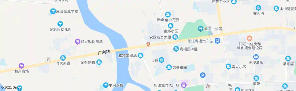 阳江金郊批发市场_公交站地图_阳江公交_妙搜公交查询2025