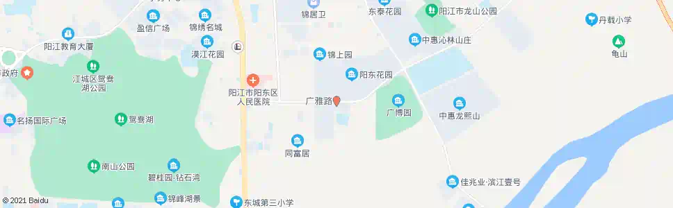 阳江阳东泰安药店_公交站地图_阳江公交_妙搜公交查询2025