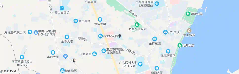 湛江市十八中学_公交站地图_湛江公交_妙搜公交查询2025