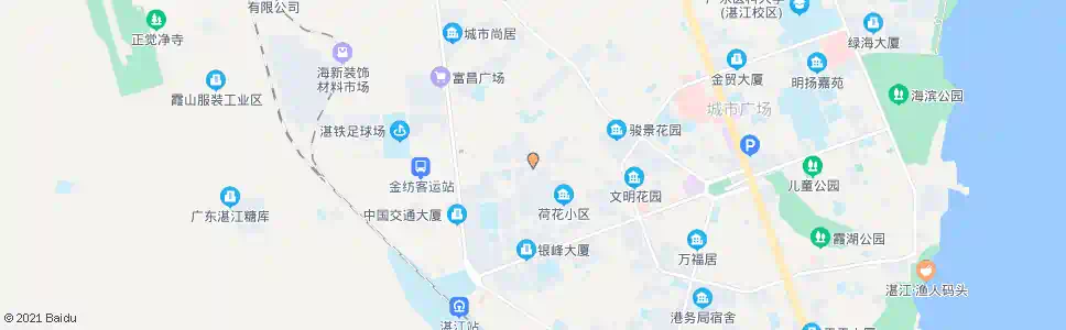 湛江东新福居_公交站地图_湛江公交_妙搜公交查询2025