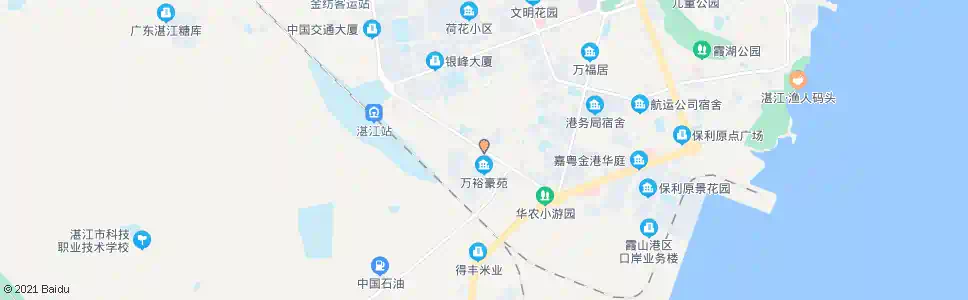 湛江建设路中_公交站地图_湛江公交_妙搜公交查询2025