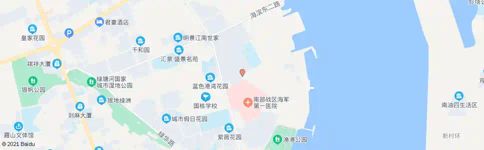 湛江海滨东一路中_公交站地图_湛江公交_妙搜公交查询2025