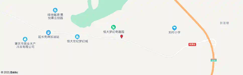 肇庆刘村_公交站地图_肇庆公交_妙搜公交查询2025