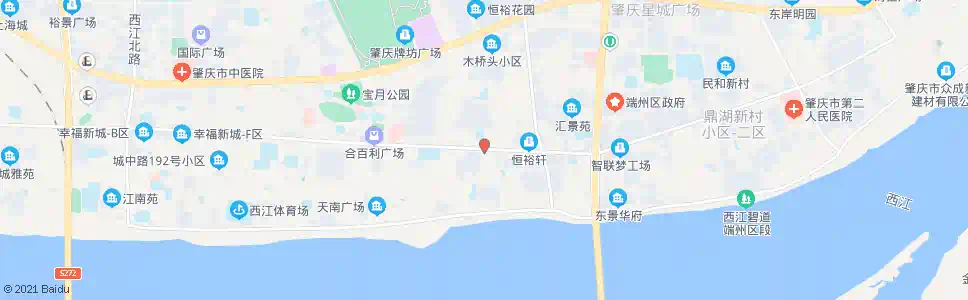 肇庆大柑园_公交站地图_肇庆公交_妙搜公交查询2025