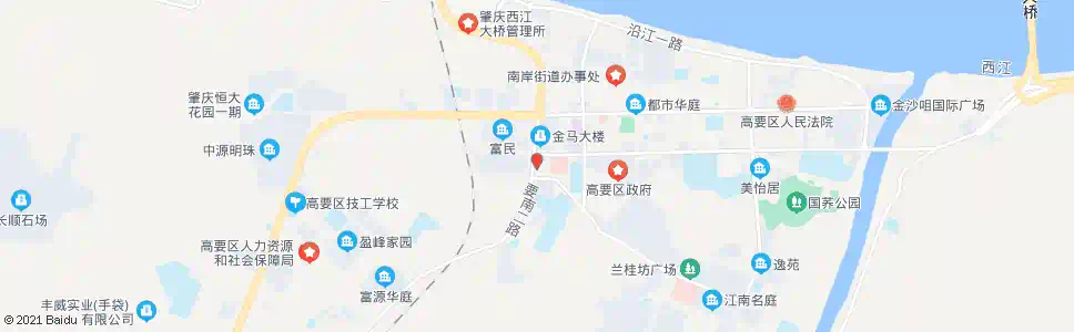 肇庆南岸镇_公交站地图_肇庆公交_妙搜公交查询2025