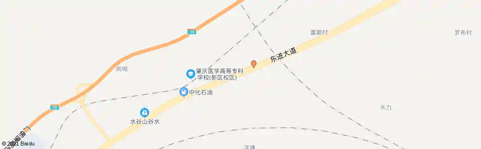 肇庆富新村_公交站地图_肇庆公交_妙搜公交查询2025