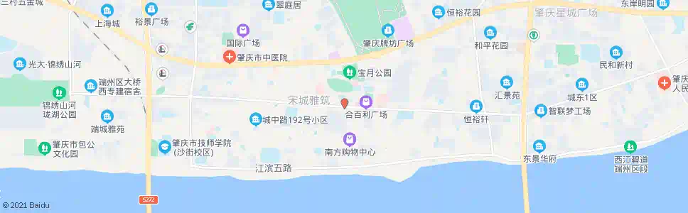 肇庆豪居路_公交站地图_肇庆公交_妙搜公交查询2025