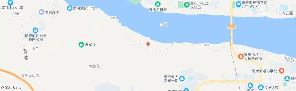 肇庆高要港_公交站地图_肇庆公交_妙搜公交查询2025