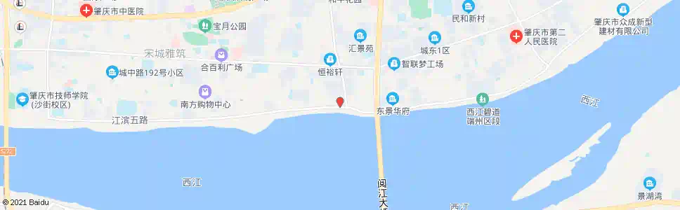 肇庆口岸码头_公交站地图_肇庆公交_妙搜公交查询2025