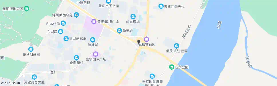 肇庆砚都大道南_公交站地图_肇庆公交_妙搜公交查询2025