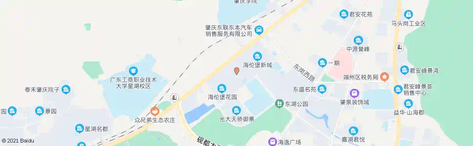 肇庆海伦堡林隐天下_公交站地图_肇庆公交_妙搜公交查询2025