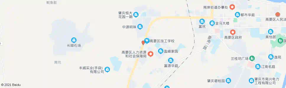 肇庆大田村_公交站地图_肇庆公交_妙搜公交查询2025