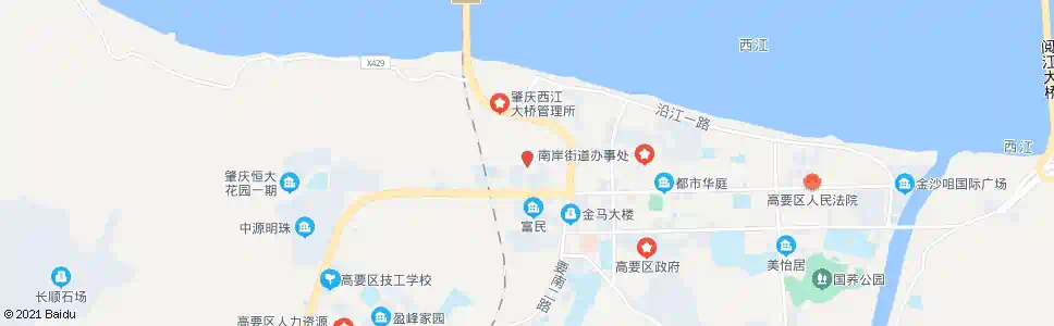 肇庆西环一路_公交站地图_肇庆公交_妙搜公交查询2025