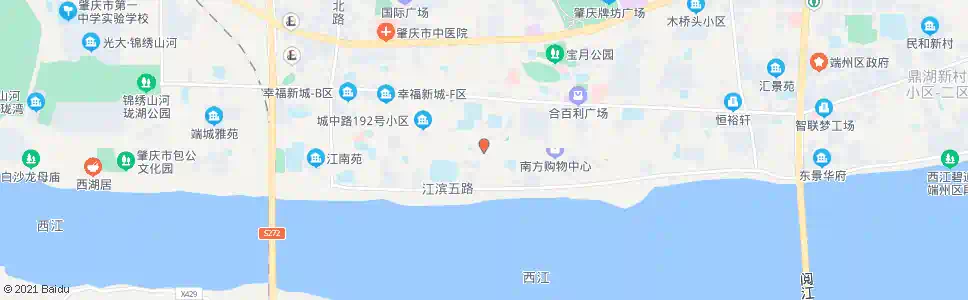 肇庆人民南_公交站地图_肇庆公交_妙搜公交查询2025