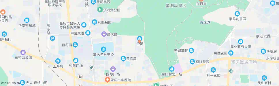 肇庆星荷北_公交站地图_肇庆公交_妙搜公交查询2025